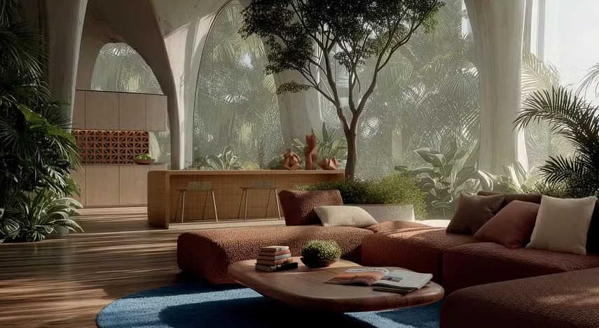 Como será a casa do futuro? — Foto: Michell Lott com IA